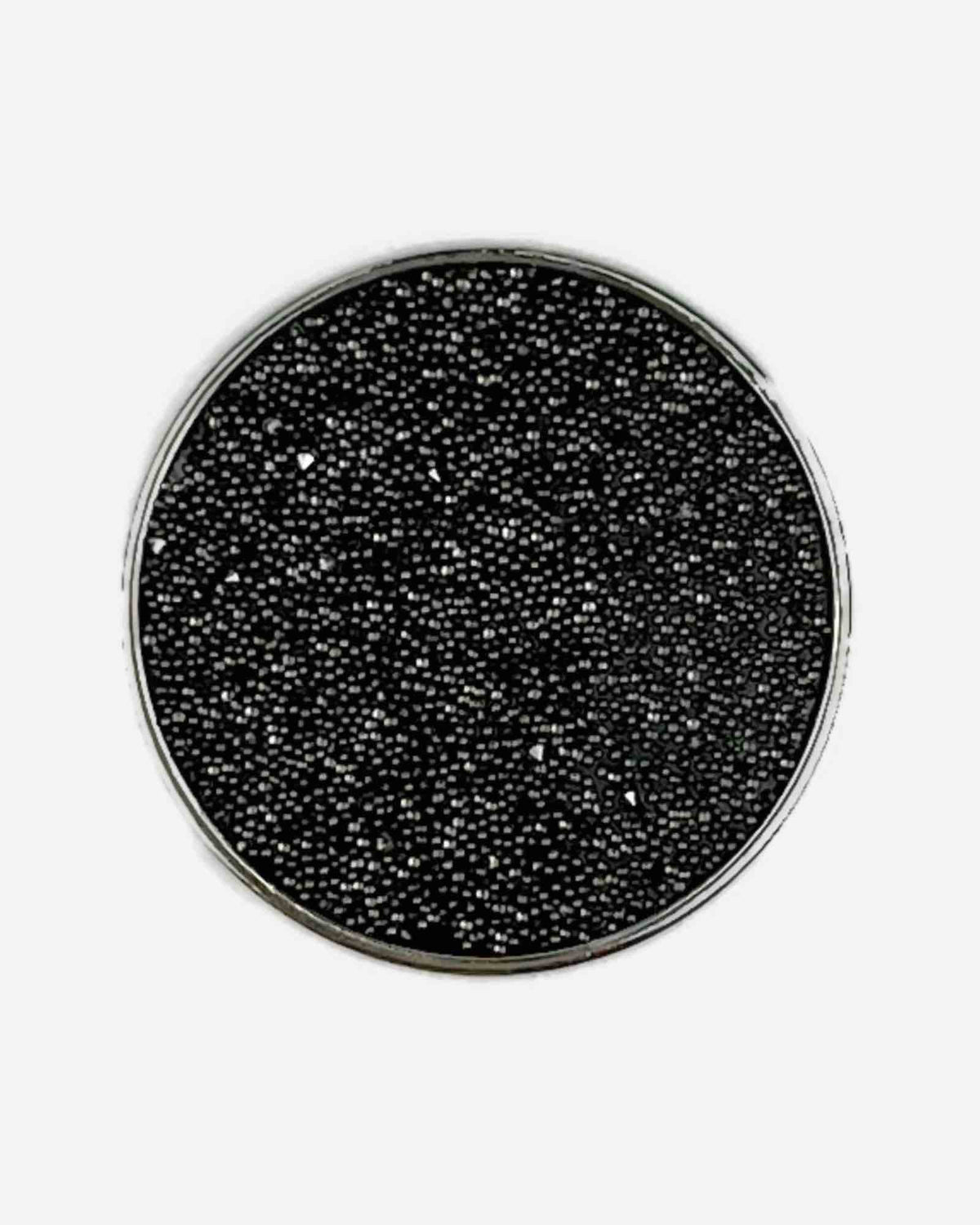 Magnet Brosche Glitzer Uni