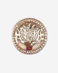 Magnet Brosche Lebensbaum Rosegold