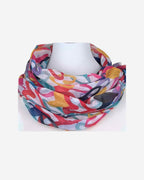 Damen Loop Schal mit Herz Print
