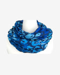 Damen Loop Schal mit Leo Print