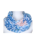 Damen Loop Schal Leo-Print