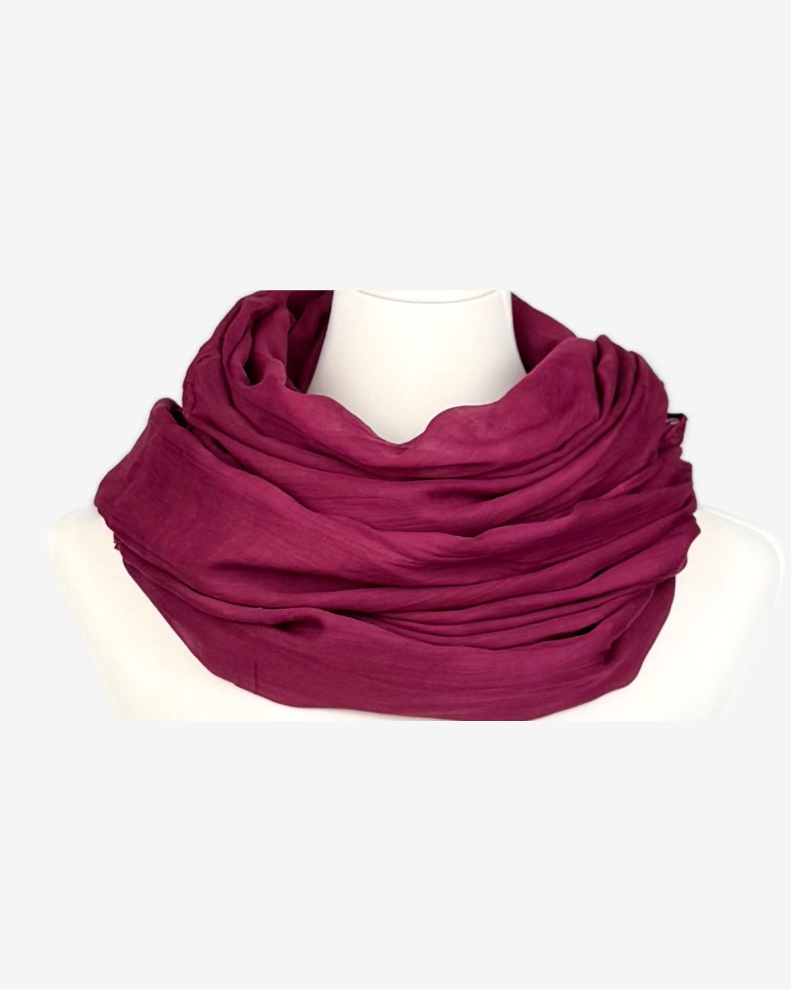Damen Loop Schal Uni