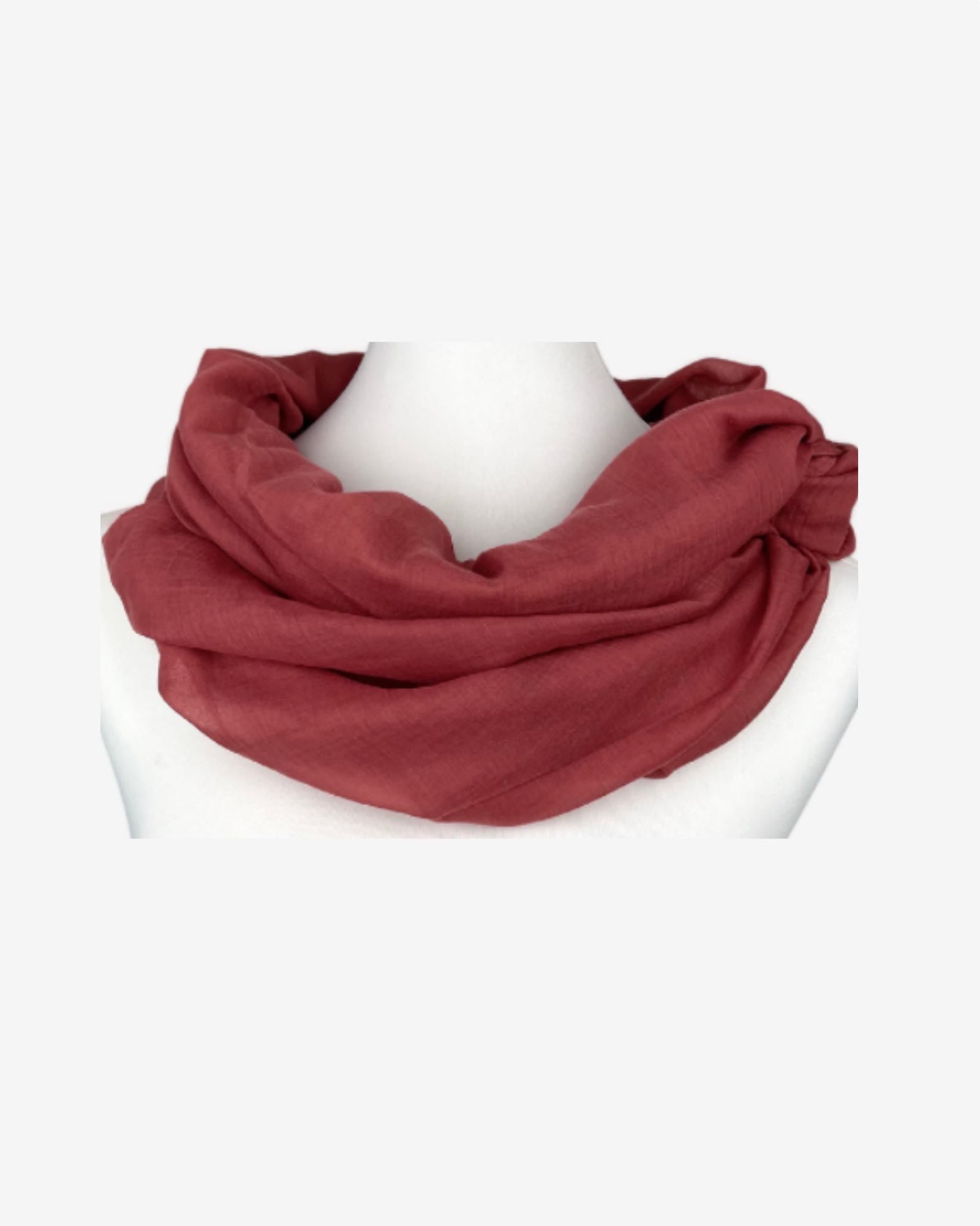 Damen Loop Schal Uni