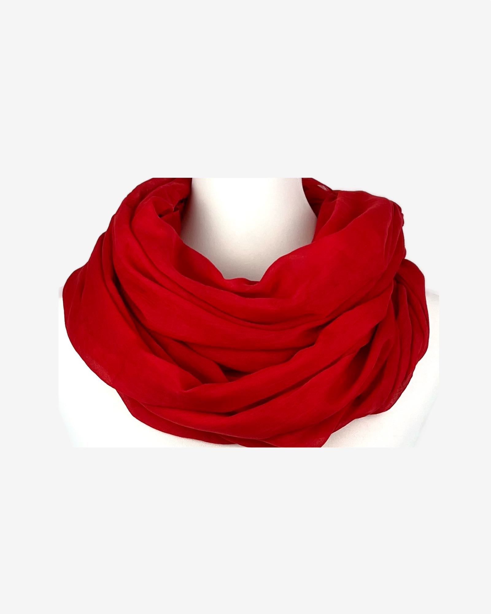 Damen Loop Schal Uni