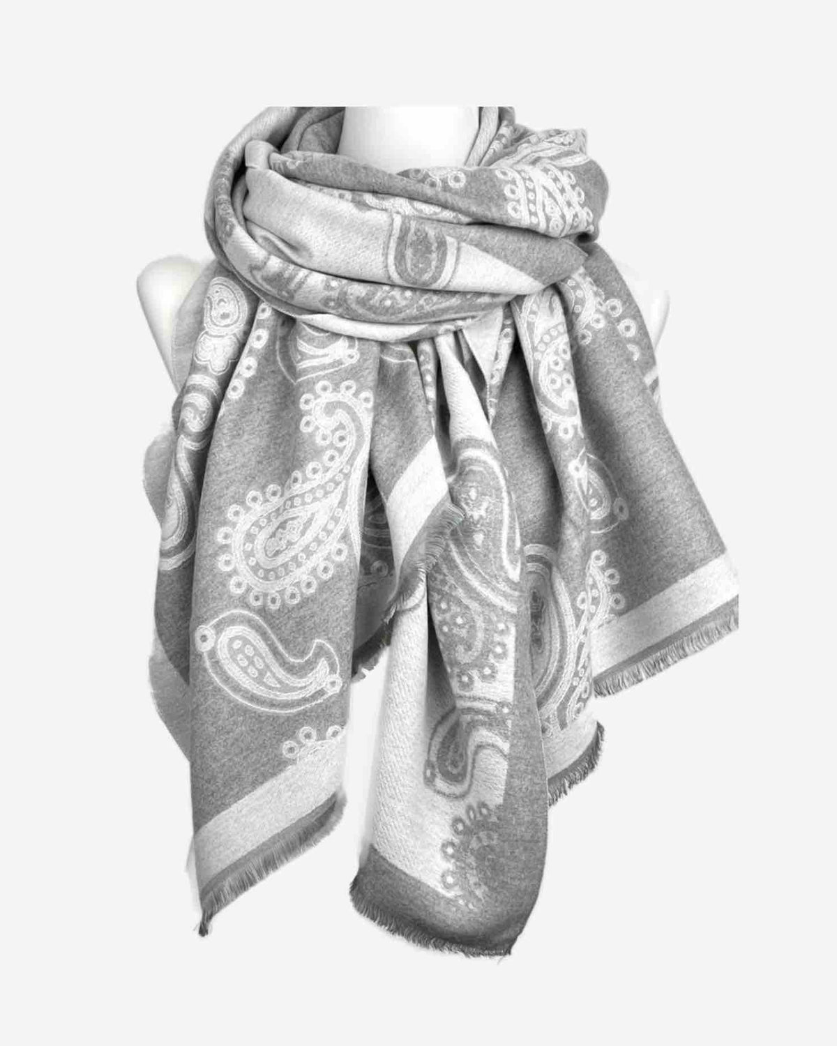 Cashmere Schal mit Paisley Muster