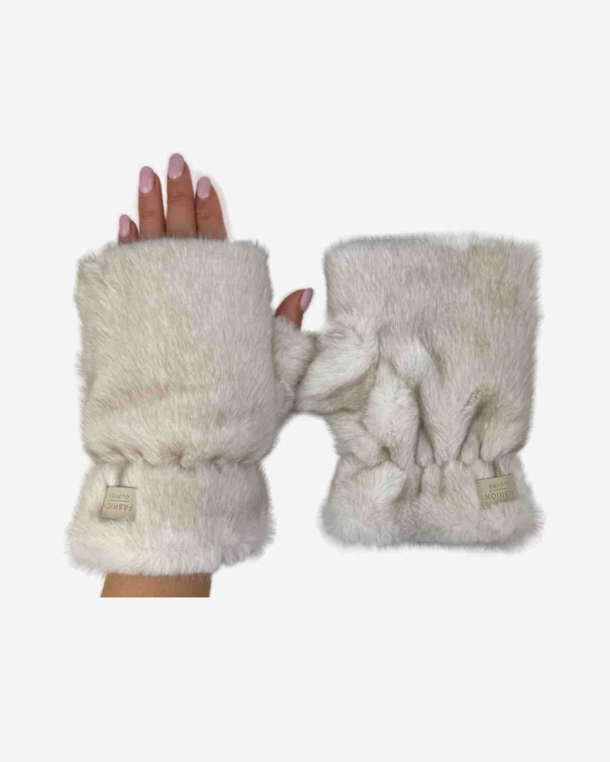 Damen Stulpen Handschuhe One Size – kuschelig weich & warm