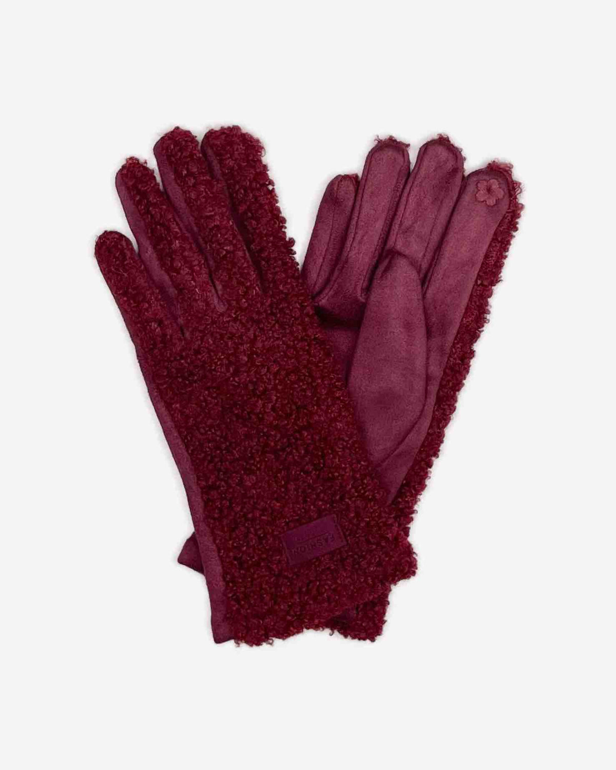 Damen Handschuhe mit Teddy-Optik – weich & ungefüttert