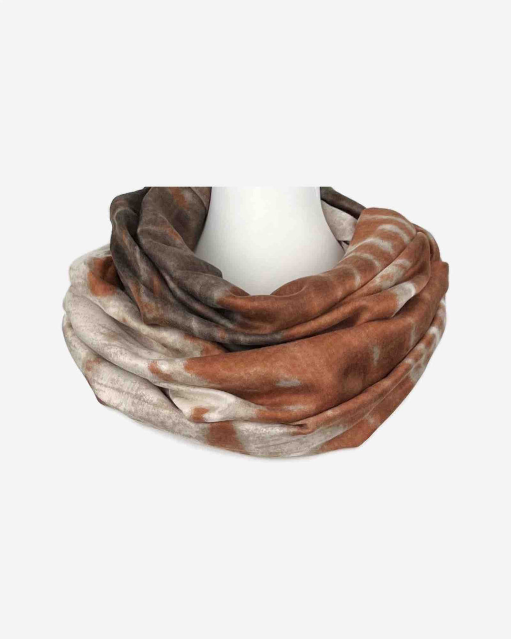 Damen Loop Schal mit Batik-Muster