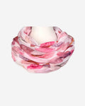 Damen Loop Schal Blätter-Print