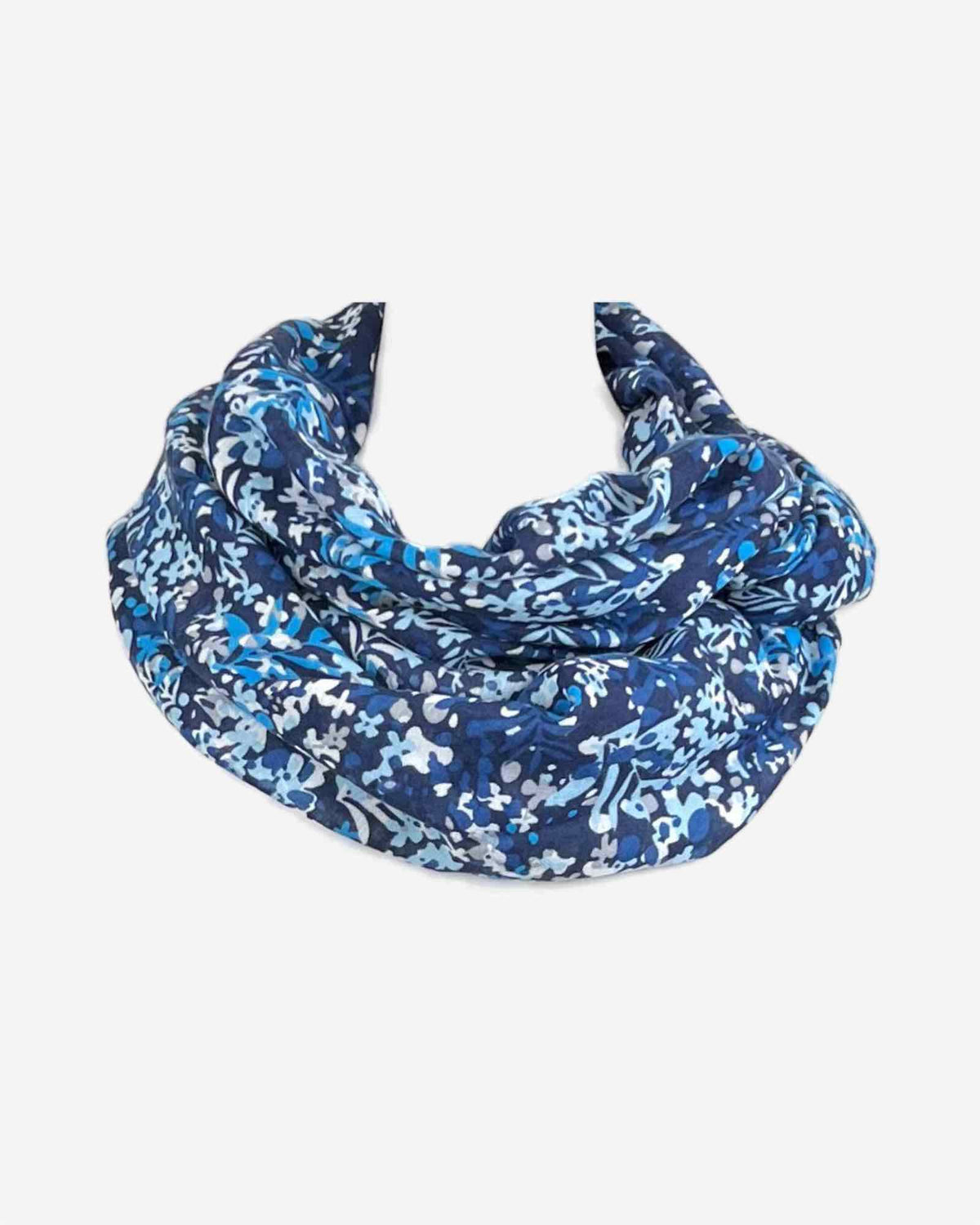 Damen Loop Schal mit floralem Muster – weich & angenehm wärmend