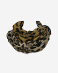 Damen Loop Schal mit Leo-Print – leicht & weich