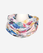 Damen Loop-Schal mit Aquarell-Muster