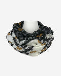 Damen Loop Schal mit Ethno-Muster – weich & leicht