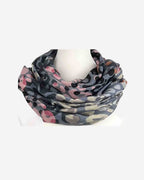 Damen Loop Schal mit Leo Print