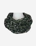 Damen Loop Schal mit Leo-Print – leicht & weich