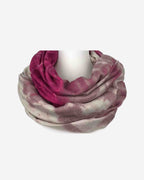 Damen Loop Schal mit Batik-Muster