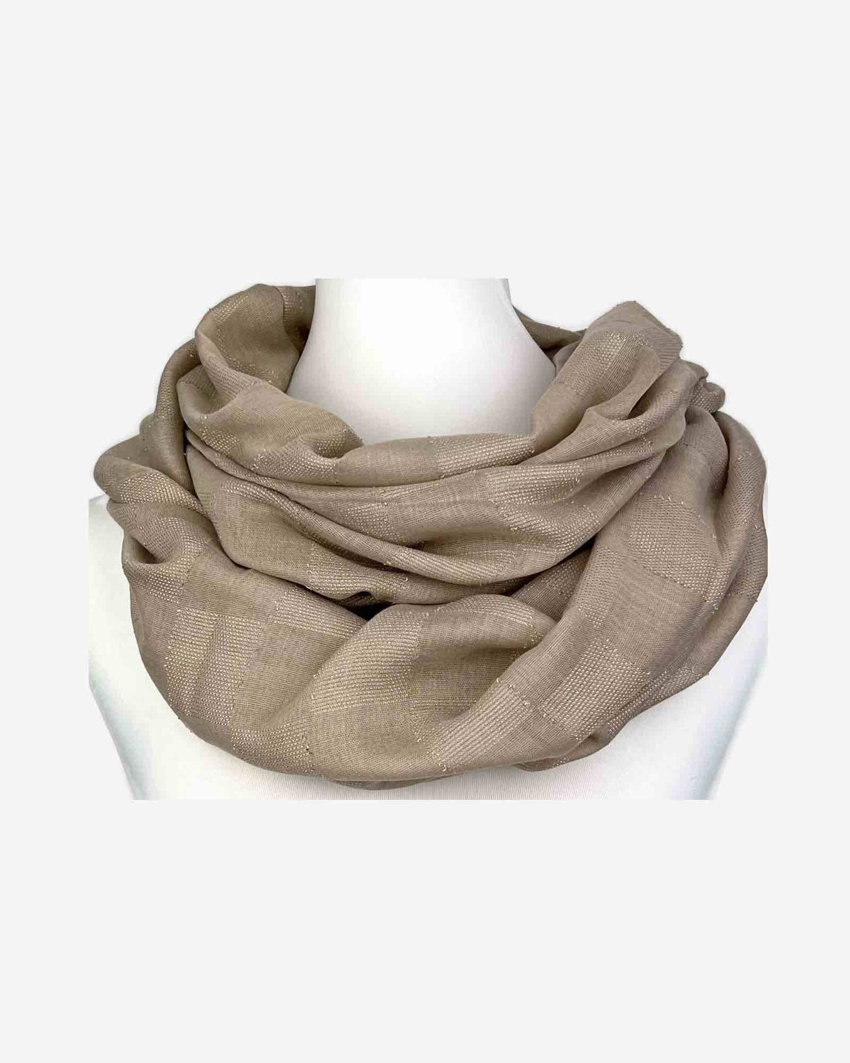 Damen Loop Schal Uni – weich | Viskose & Baumwolle