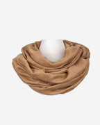 Damen Loop Schal Uni – weich | Viskose & Baumwolle