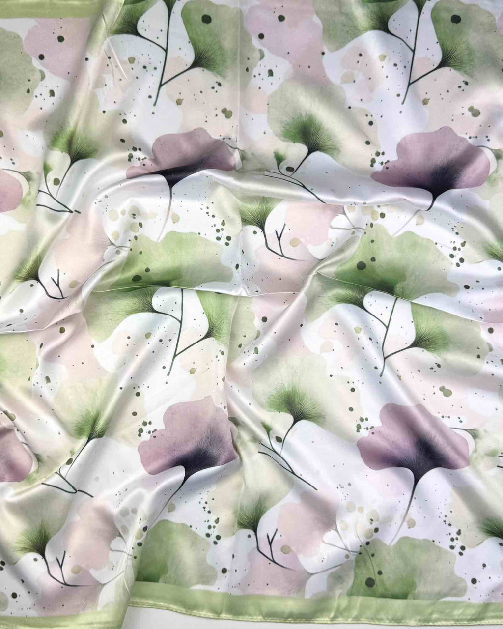 Nickituch Damen Halstuch mit Blumenmuster