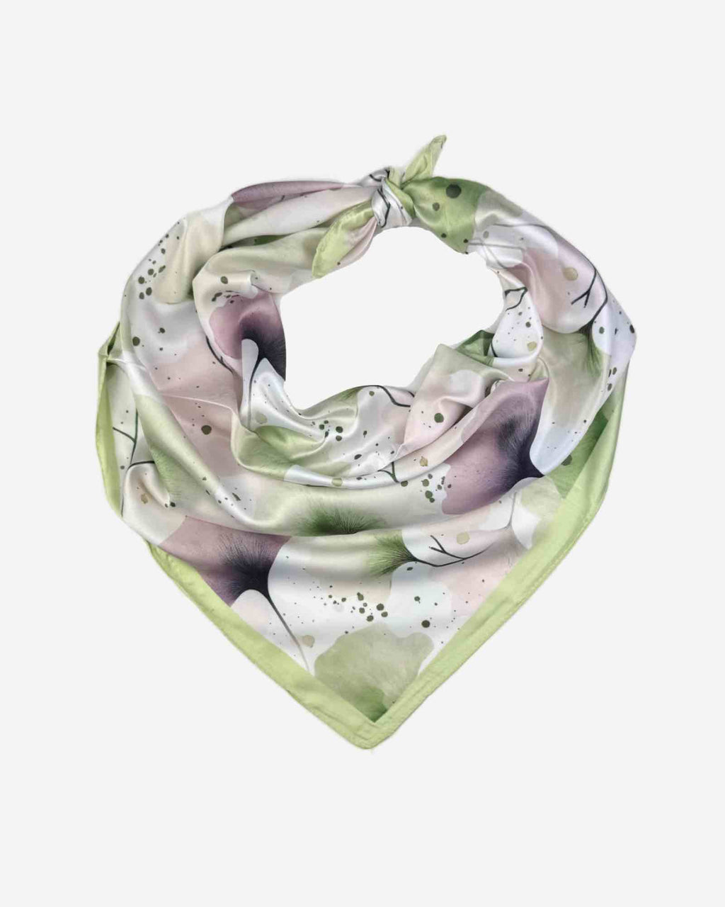 Nickituch Damen Halstuch mit Blumenmuster