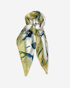 Damen Nickituch mit Blüten-Muster