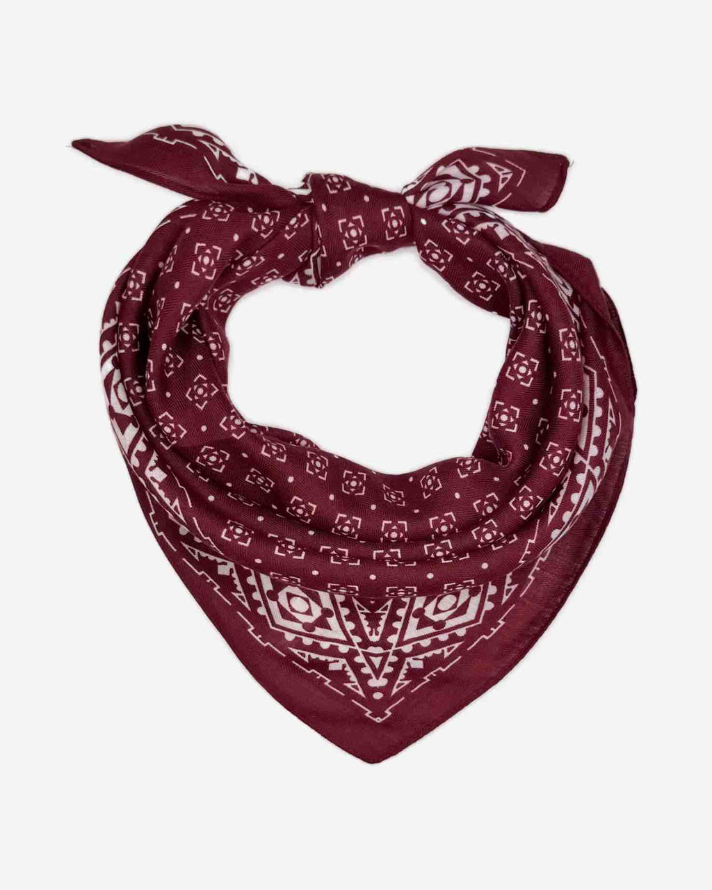 Nickituch mit geometrischem Muster – 100% Viskose