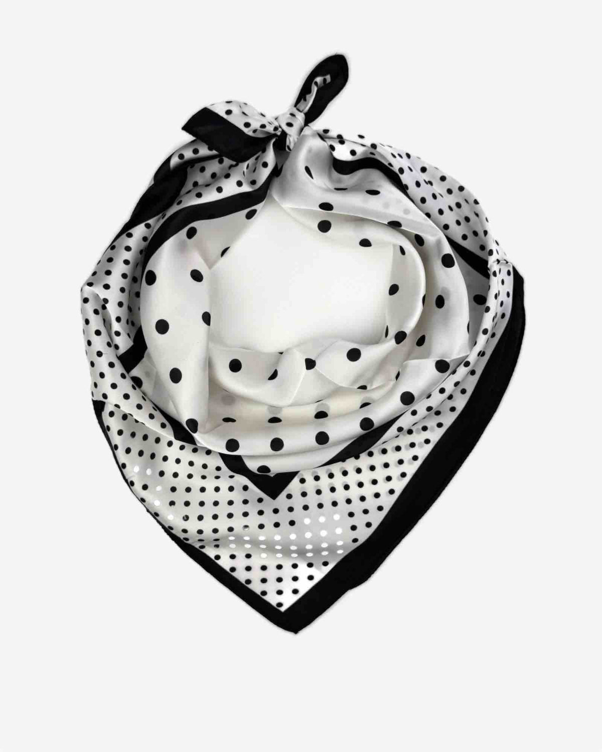 Nickituch Damen Halstuch mit mit Punkten – elegant & vielseitig