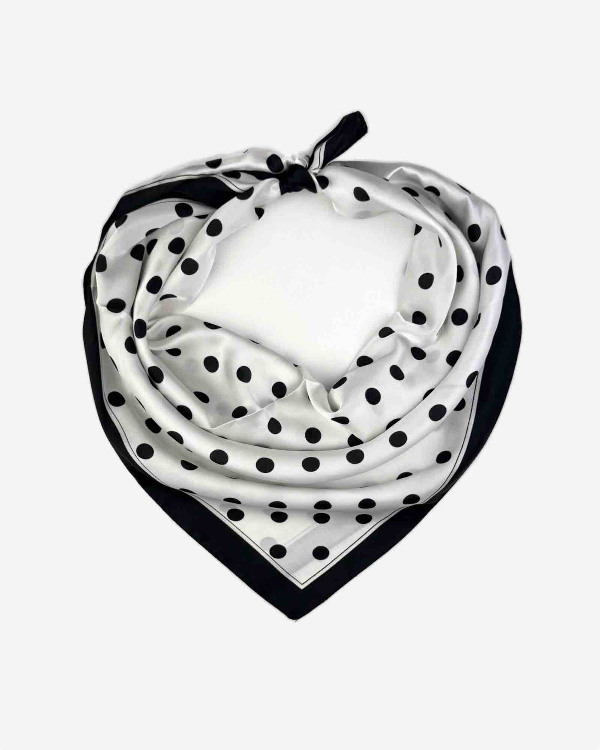 Nickituch Damen Halstuch mit mit Punkten – elegant & vielseitig