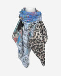 Damen Schal mit Kunstprint