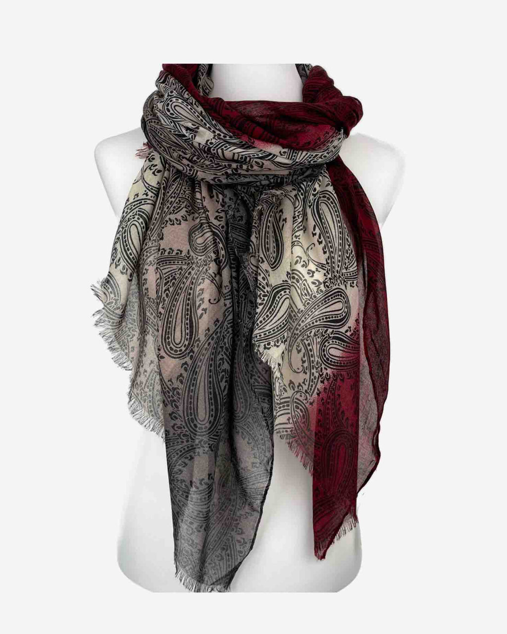 Damen Schal mit Paisley Muster