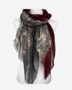 Damen Schal mit Paisley Muster