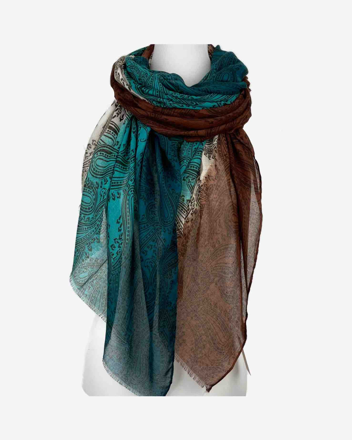Damen Schal mit Paisley Muster