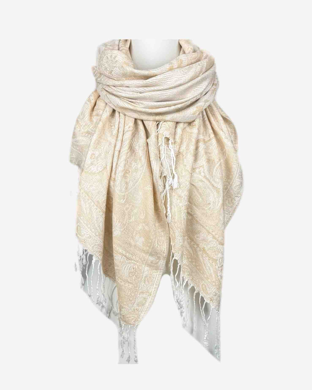 Damen Pashmina Schal mit Paisley Muster