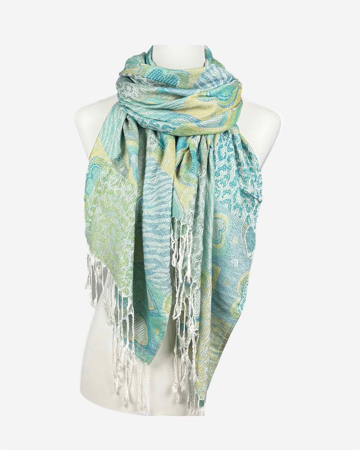 Damen Schal mit Herzmuster