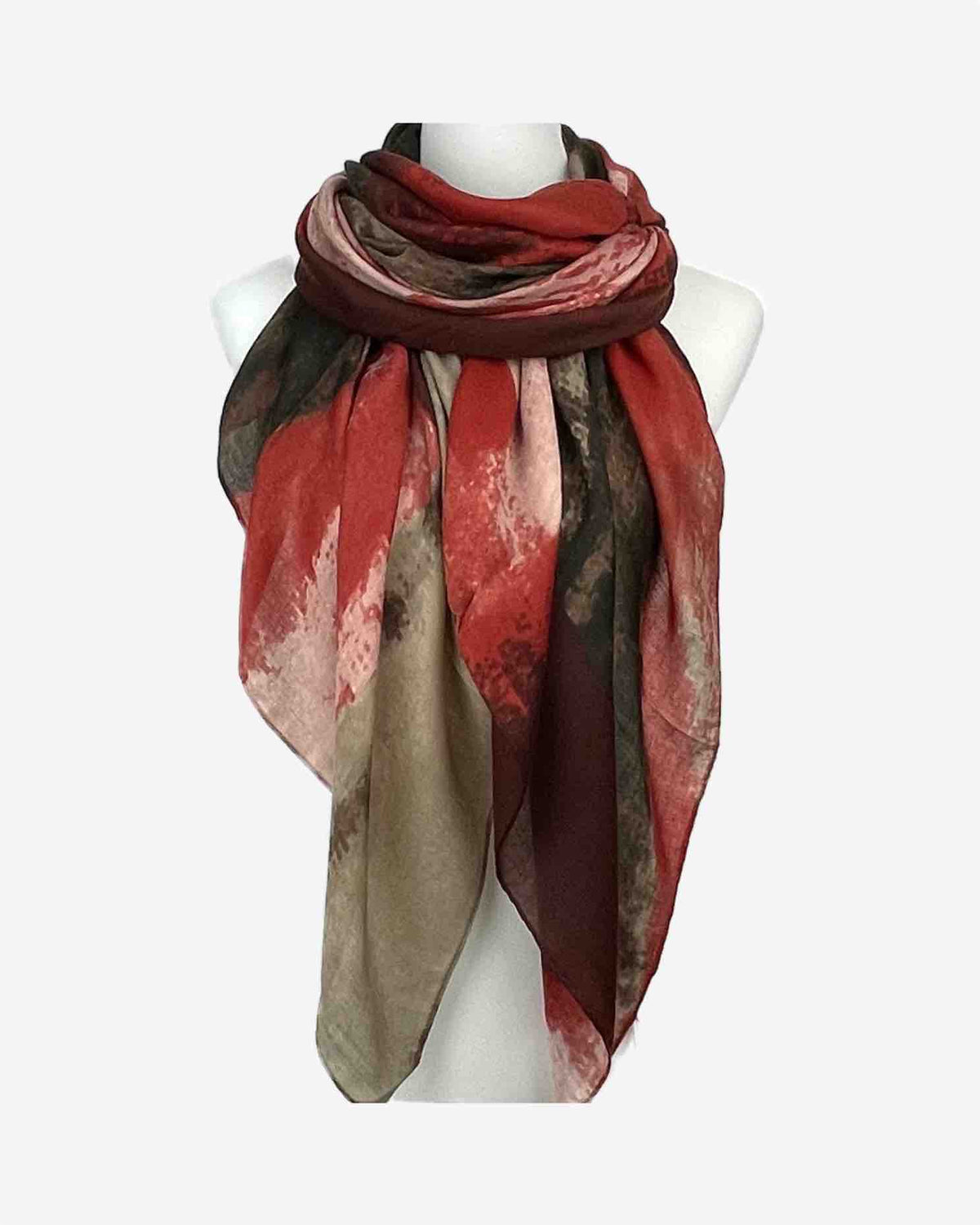 Damen Schal gebatikt