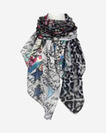 Damen Schal mit Kunstprint
