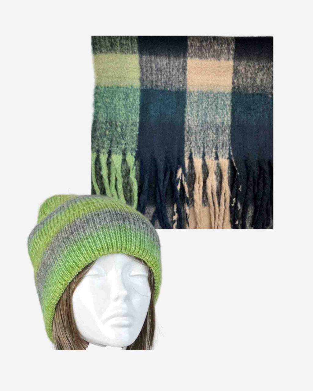 SET: Schal mit Mütze