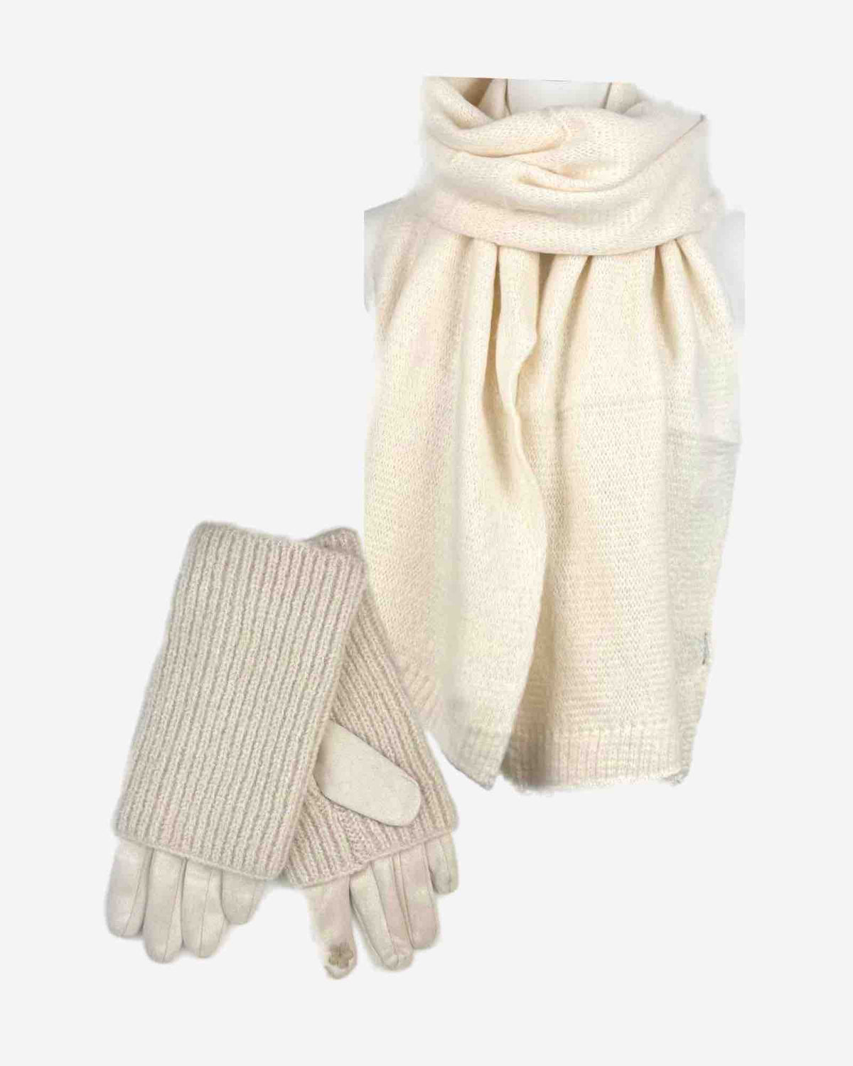 SET: Schal mit Handschuhe