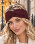 Damen Stirnband mit Knoten – weich & angenehm wärmend