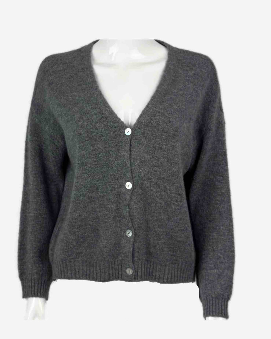 Damen Cardigan mit V-Ausschnitt – weich & zeitlos