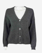 Damen Cardigan mit V-Ausschnitt – weich & zeitlos