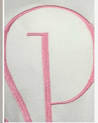 Made in Italy Damen T-Shirt mit "HAPPY" Print