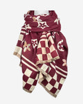 Warmer Damen Schal mit Blumen MiPrint – weich & kuschelig