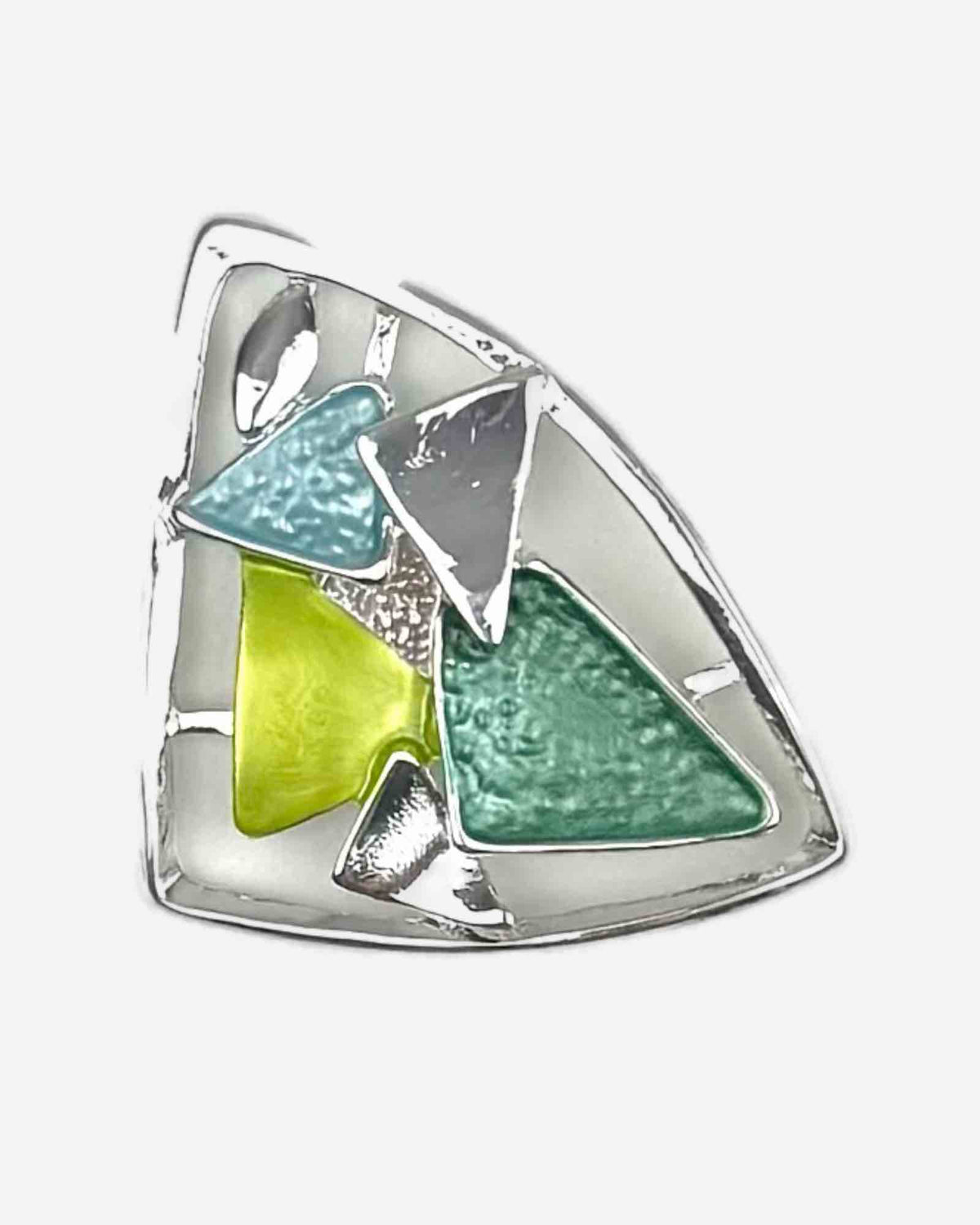 Magnet Brosche Dreieck