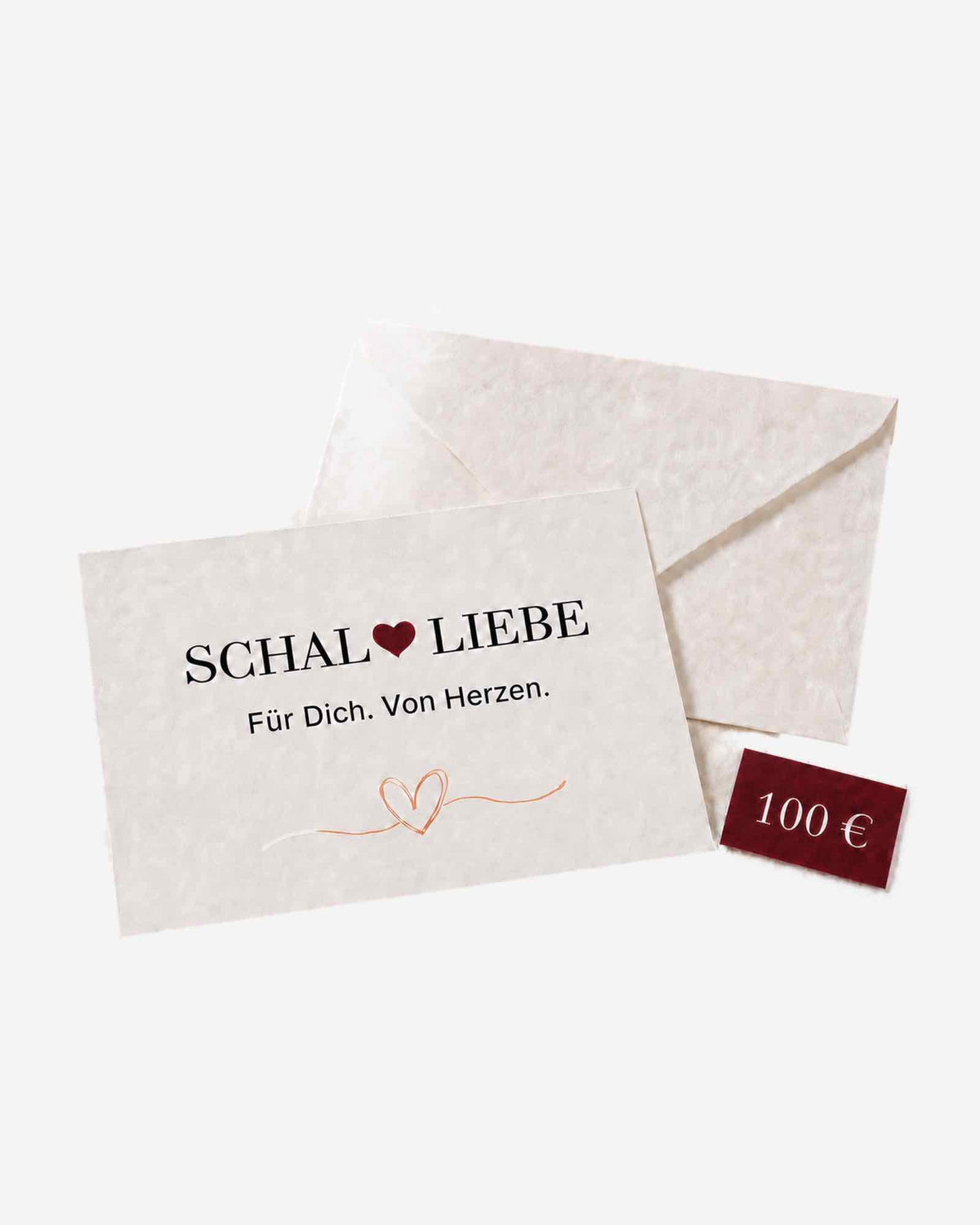Geschenkgutschein per Post – mit Umschlag