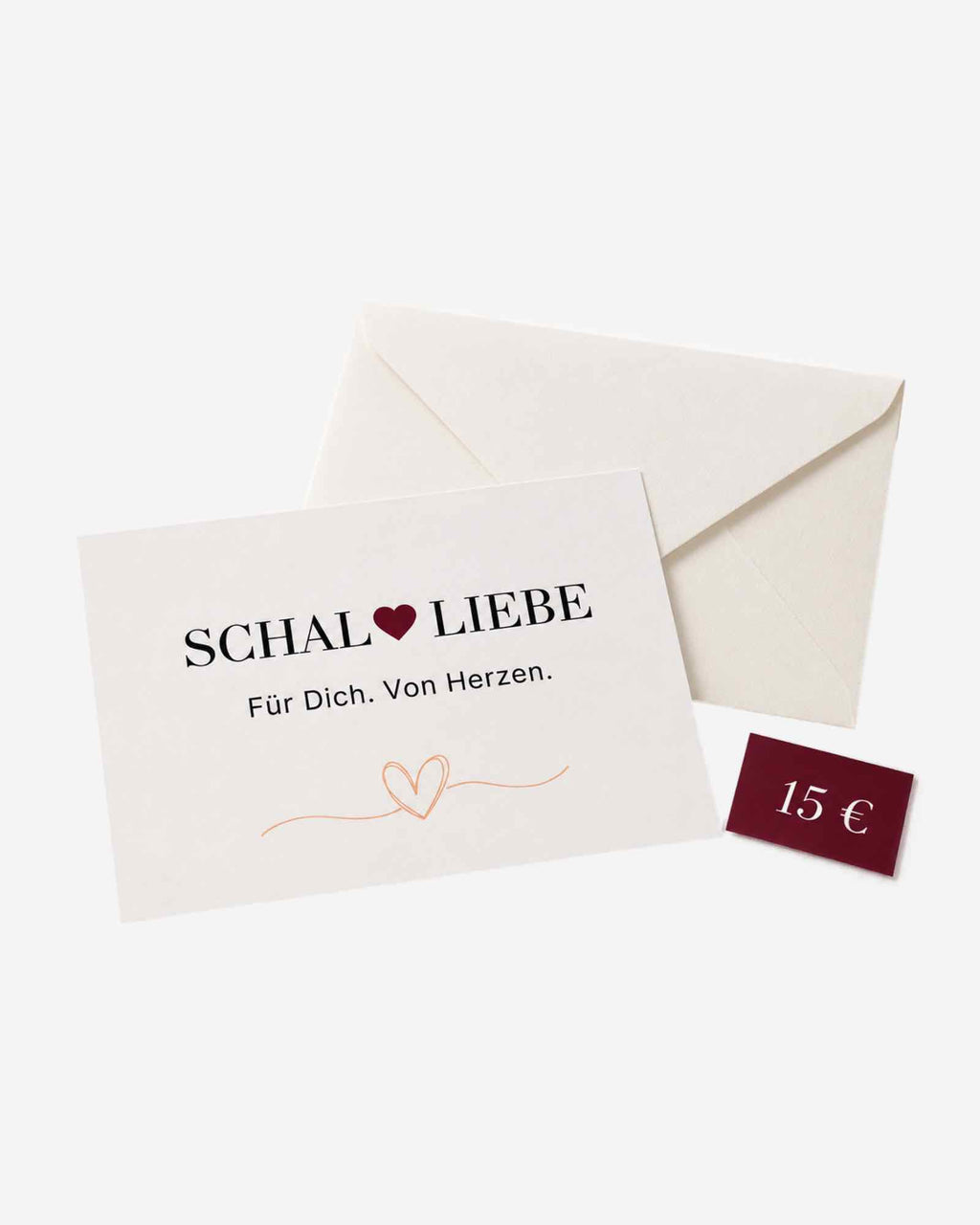 Geschenkgutschein per Post – mit Umschlag