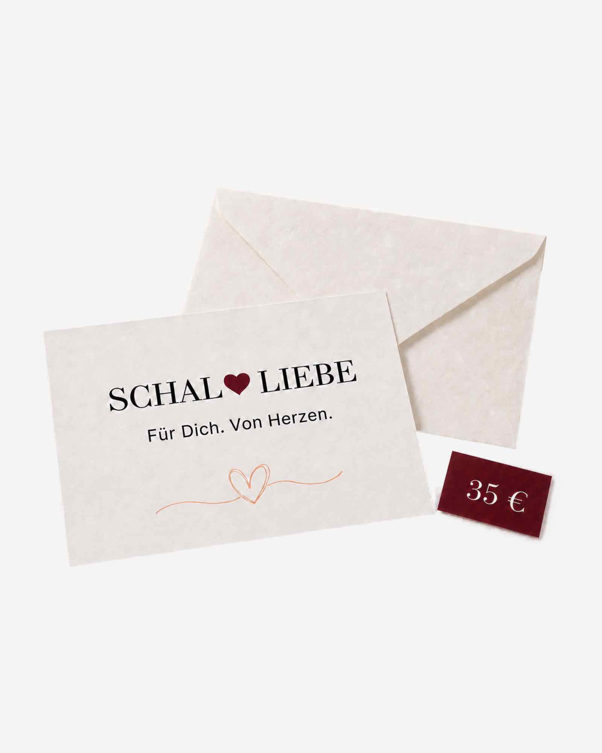 Geschenkgutschein per Post – mit Umschlag