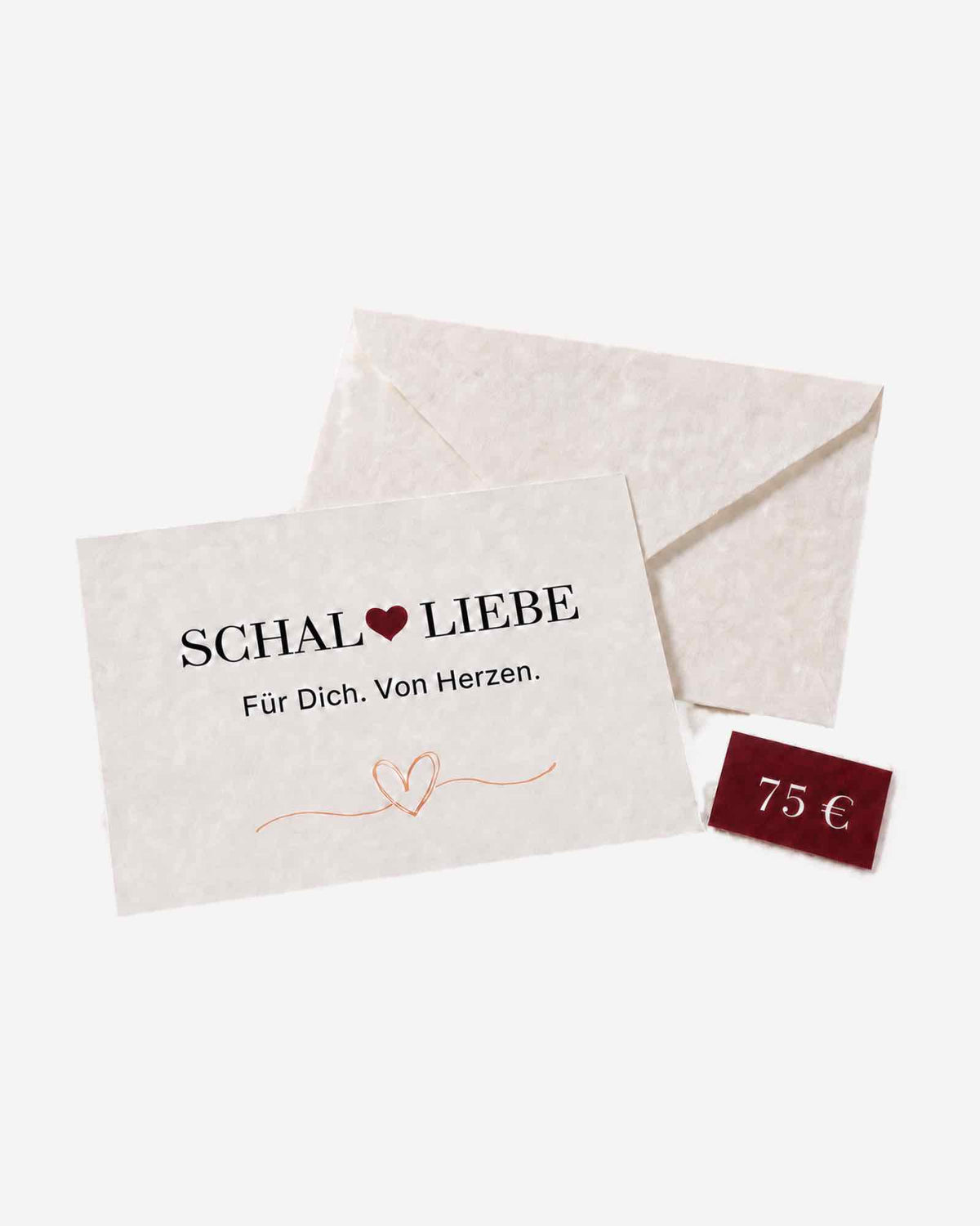 Geschenkgutschein per Post – mit Umschlag
