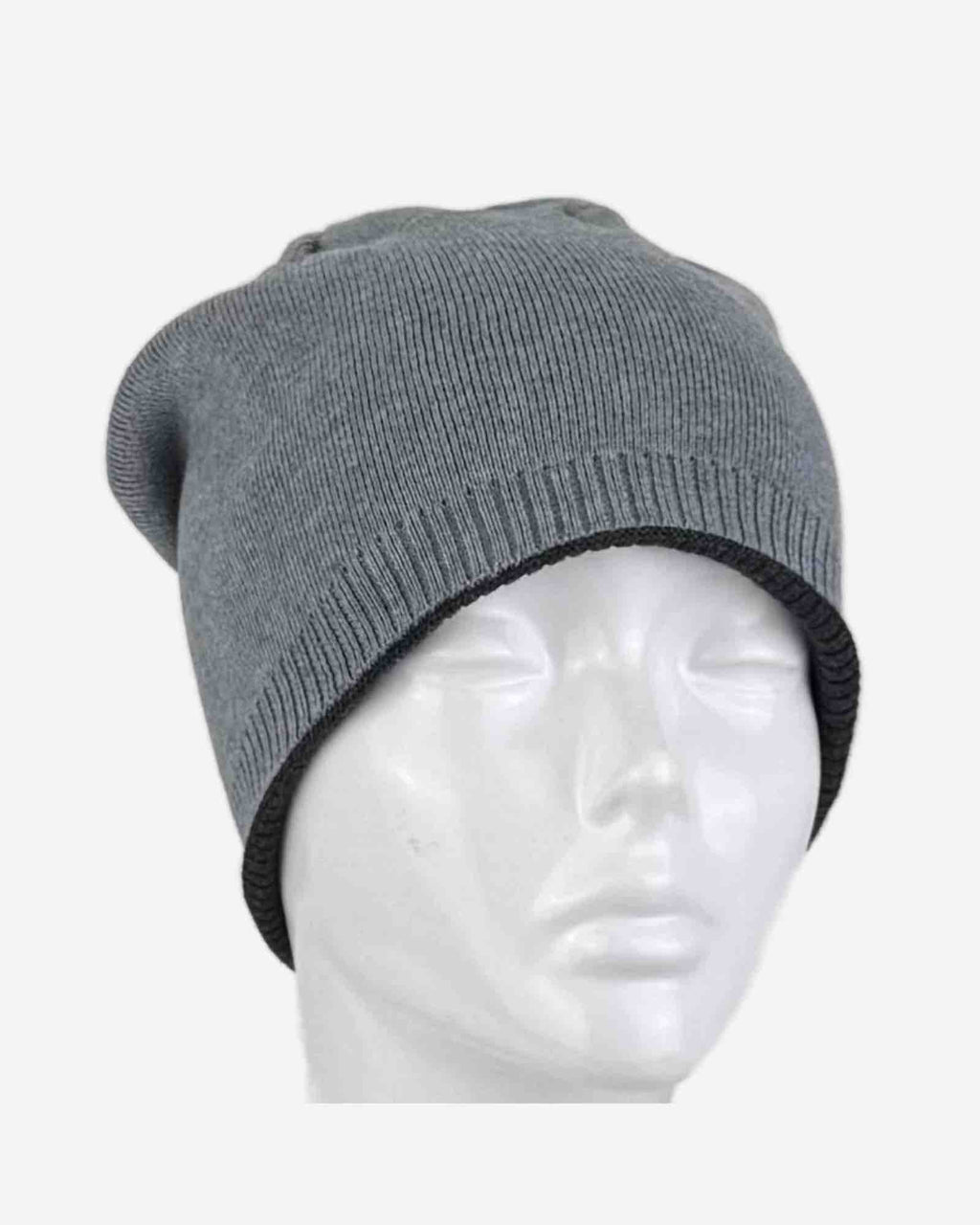 Herren Wendemütze Beanie – 2-in-1 Strickmütze in zwei Farben | One Size