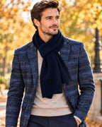 Herren Schal Uni – Cashmere Feeling